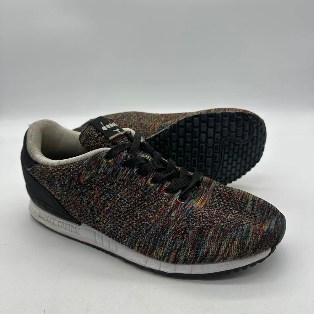 Diadora 501.171829 C0200 Size 10.5 Titan Weave Multicolor Knit Running‎ Shoes